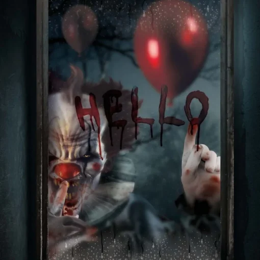 Horror Clown Vindusklistremerke