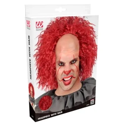 Horror Klovn Parykk & Panne