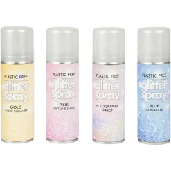 Hår- Og Kropsspray Glitter Lyserosa