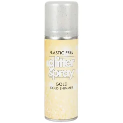 Hår- Og Kropsspray Glitter Gull