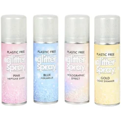 Hår- Og Kropsspray Glitter Blå