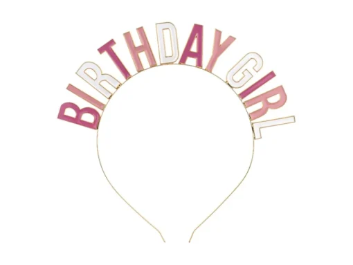 Hårbånd Birthday Girl