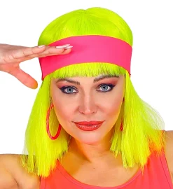 Hårbånd Neonrosa