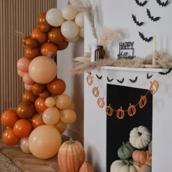 Høst Halloween Ballongbue Oransje