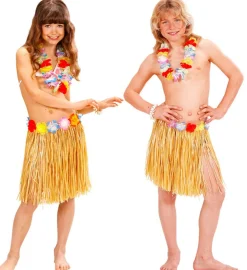 Hula Barneskjørt Råhvit