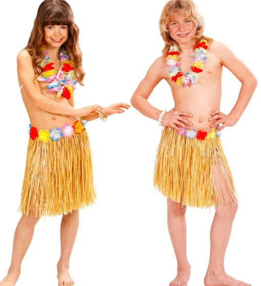 Hula Barneskjørt Råhvit