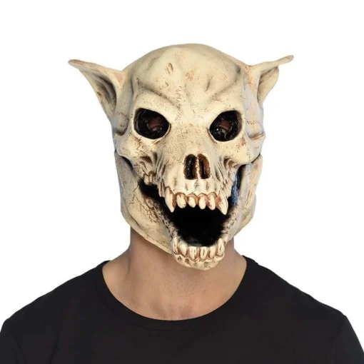 Hund Skjelett Maske