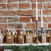 Hus Adventsklaender Kraftfarge DIY