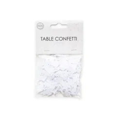 Hvit Due Konfetti