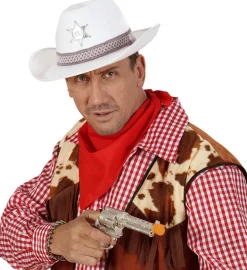 Hvit Sheriffhatt
