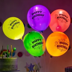 Illooms LED Punch Ballonger Happy Birthday