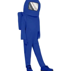Imposter Blå Astronaut Barnekostyme