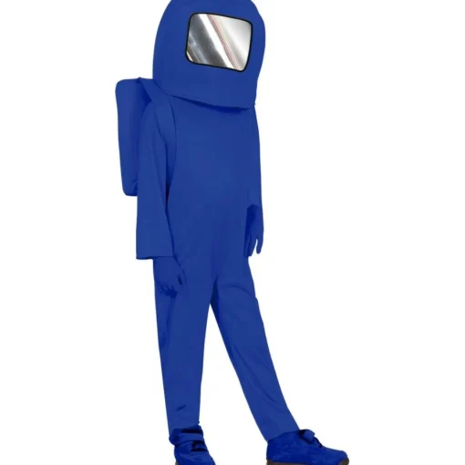 Imposter Blå Astronaut Barnekostyme