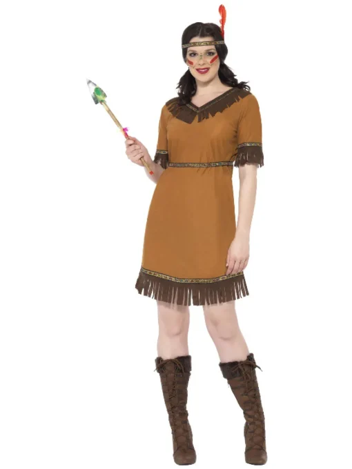 Indianer Kjole Kostyme