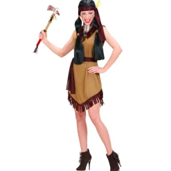 Indianer Kvinne Kostyme