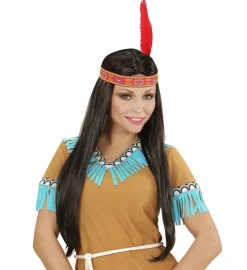 Indianer Parykk Dame