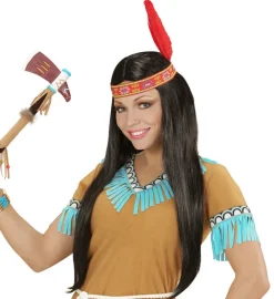 Indianer Parykk Dame