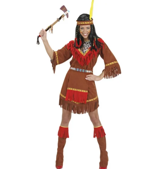 Indianerkvinne Kostyme