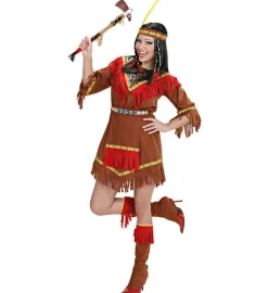 Indianerkvinne Kostyme