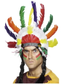 Indianers Hodeplagg Multifarget
