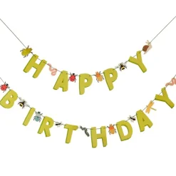 Insekt Happy Birthday Girlander