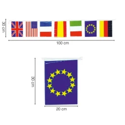 Internasjonale Flagg Flaggbanner