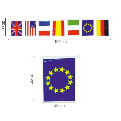 Internasjonale Flagg Flaggbanner