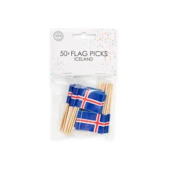 Island Flagg Matpinner