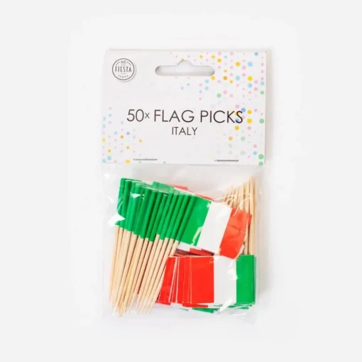 Italia Flagg Matpinner