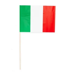 Italia Flagg på Pinne