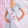 It's A Baby Girl Babyshower Skråbånd