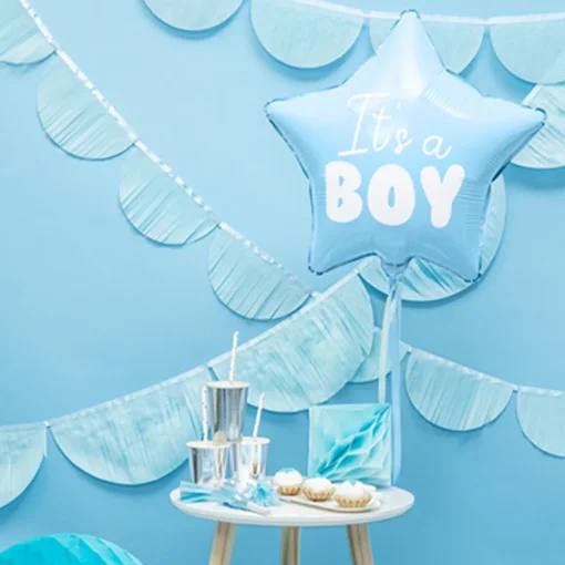 Its a Boy Stjerne Folieballong