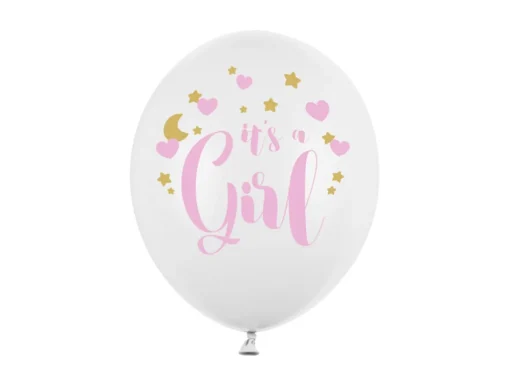 It's A Girl Ballonger Lyserosa
