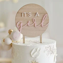 It's A Girl Tre Kaketopp