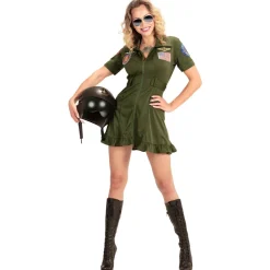 Jagerpilot Babe Kostyme