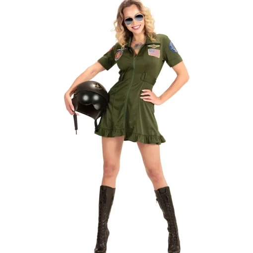 Jagerpilot Babe Kostyme