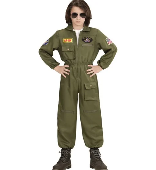 Jagerpilot Barnekostyme
