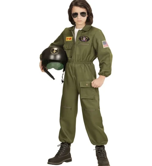 Jagerpilot Barnekostyme