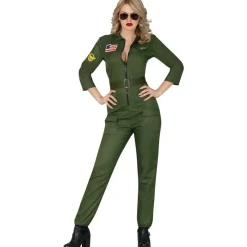 Jagerpilot Jumpsuit Kostyme