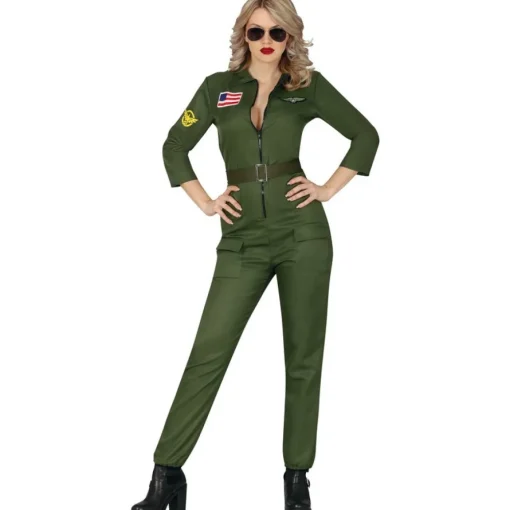 Jagerpilot Jumpsuit Kostyme