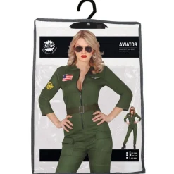 Jagerpilot Jumpsuit Kostyme