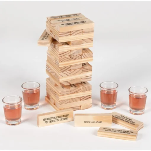 Jenga Drikkespill
