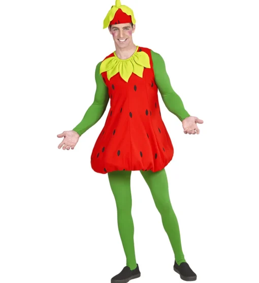 Jordbær med Hatt Kostyme