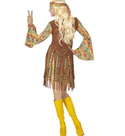 Jordens Hippie Kjole Kostyme