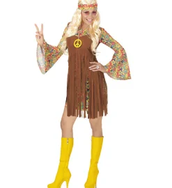 Jordens Hippie Kjole Kostyme
