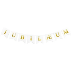 Jubilæum Bokstavbanner