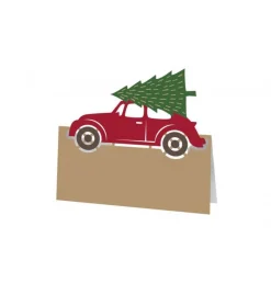 Julebil Bordkort
