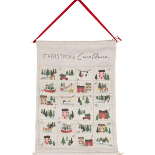 Juleby Stoff Adventskalender