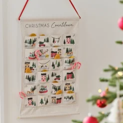 Juleby Stoff Adventskalender