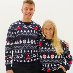 Julegenser Marineblå